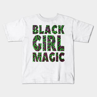 Black Queen Black Girl Magic Gift Kids T-Shirt